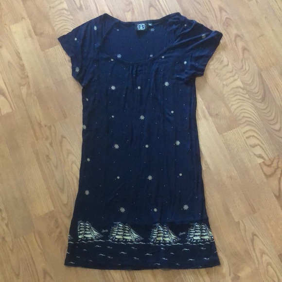 Sailor Jerry Nautical MiniDress. Medium, EUC - Picture 1 of 4